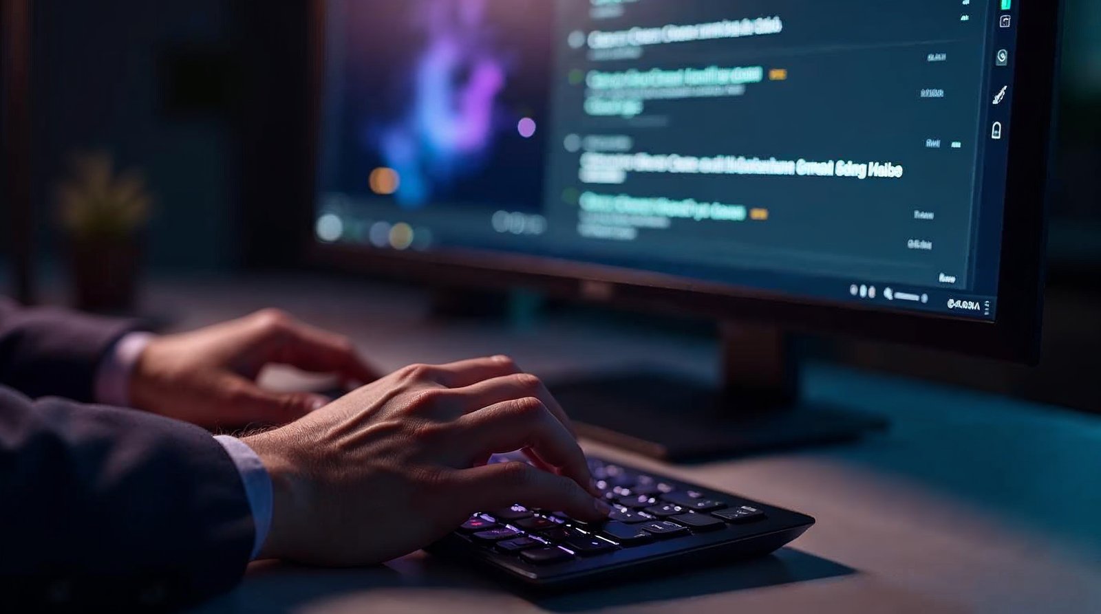 Bandeja de email con asistente IA