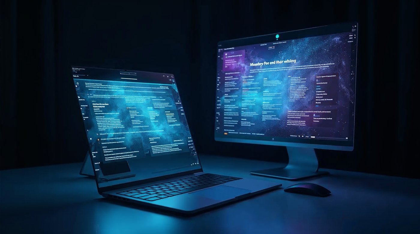 Visualización comparativa de las dos formas de búsqueda en pantalla
